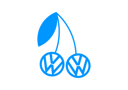 Sticker - VOLKSWAGEN CHERRY