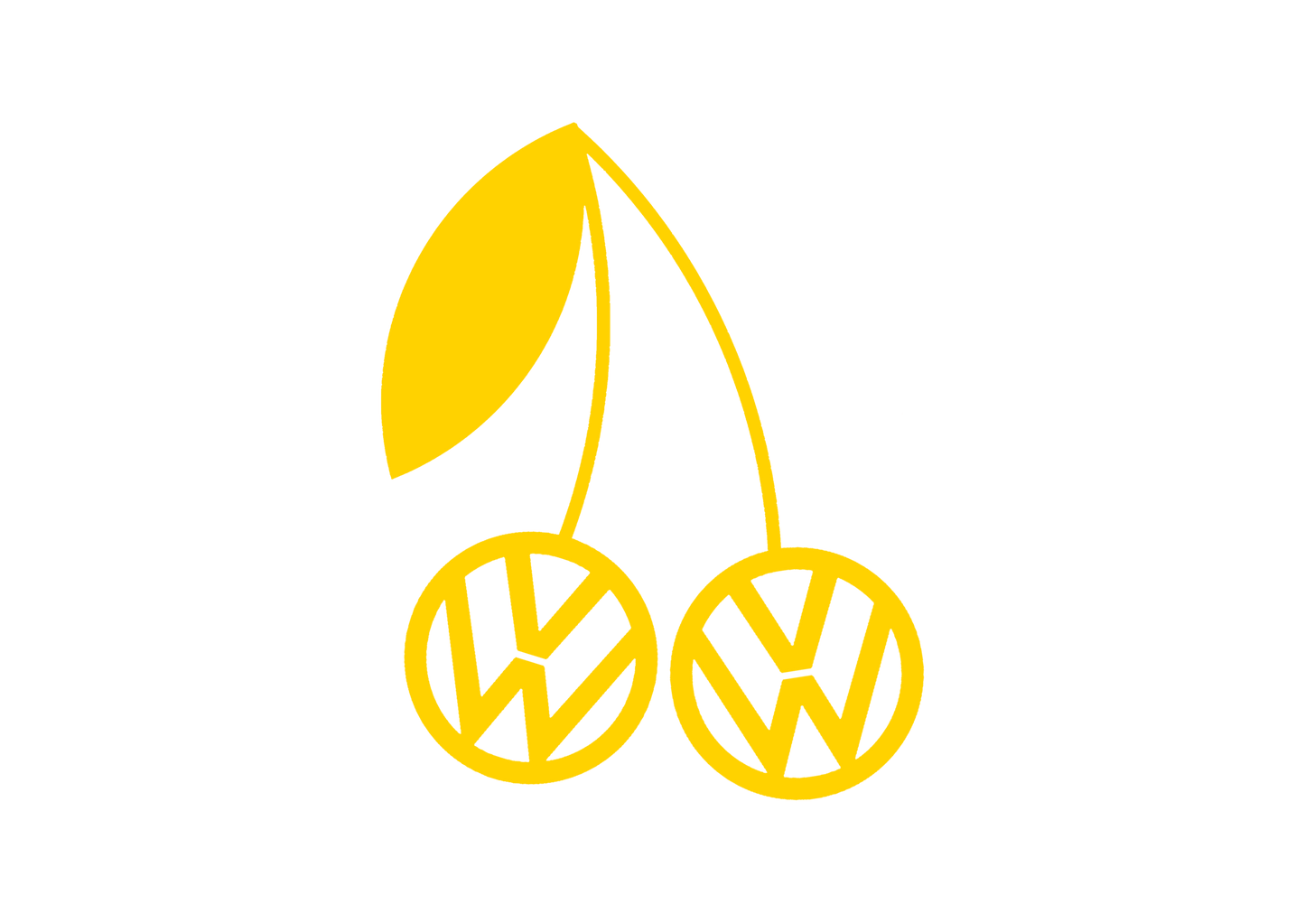 Sticker - VOLKSWAGEN CHERRY