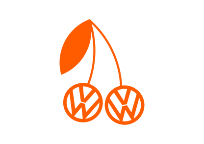 Sticker - VOLKSWAGEN CHERRY