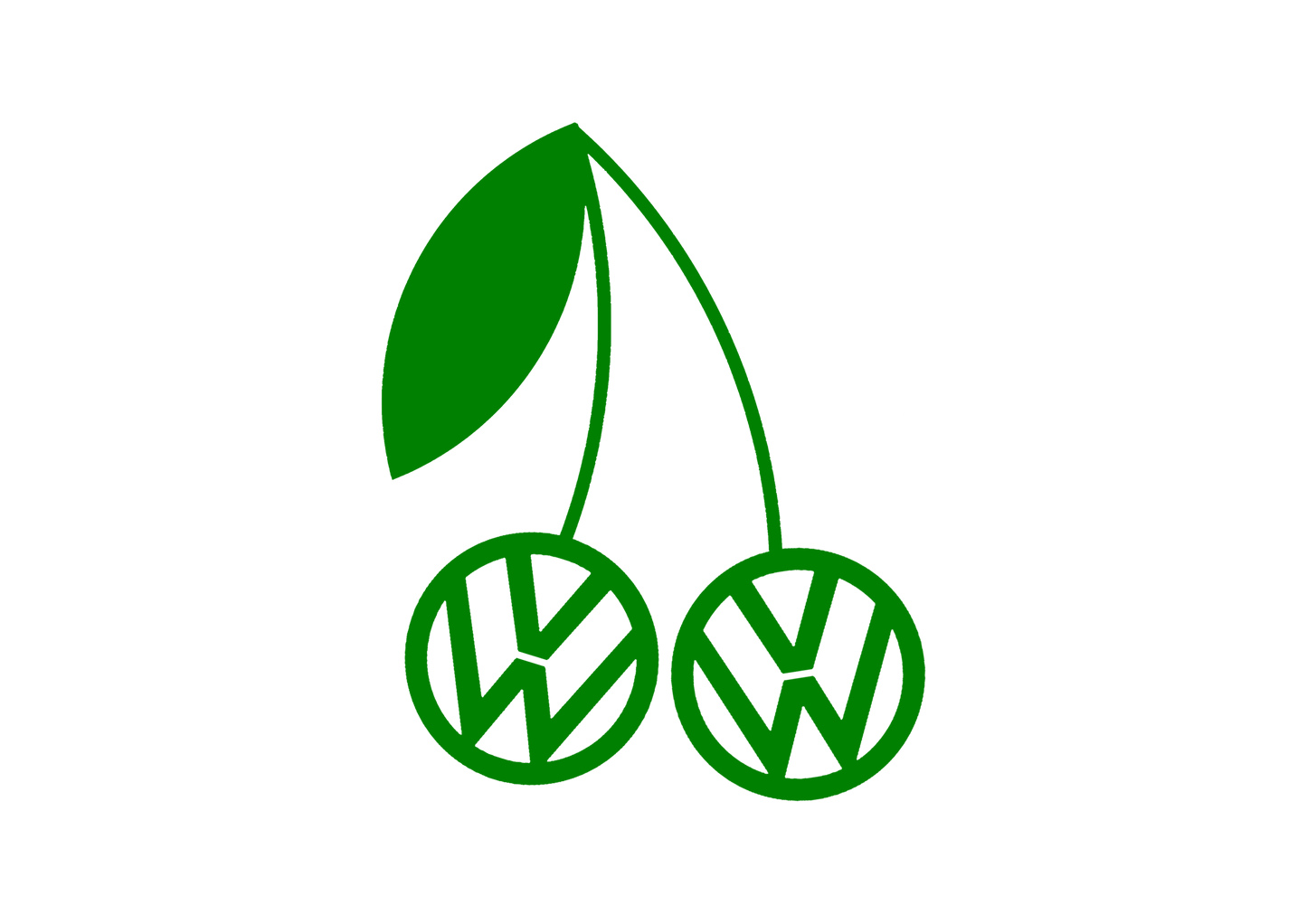 Sticker - VOLKSWAGEN CHERRY