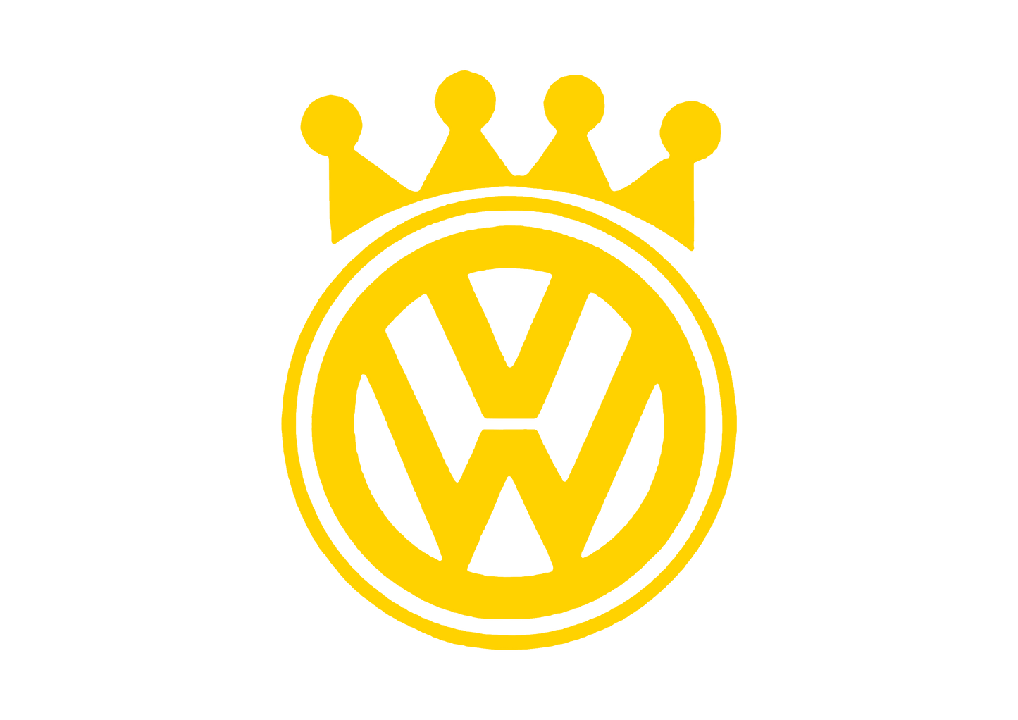 Sticker - VOLKSWAGEN CROWN