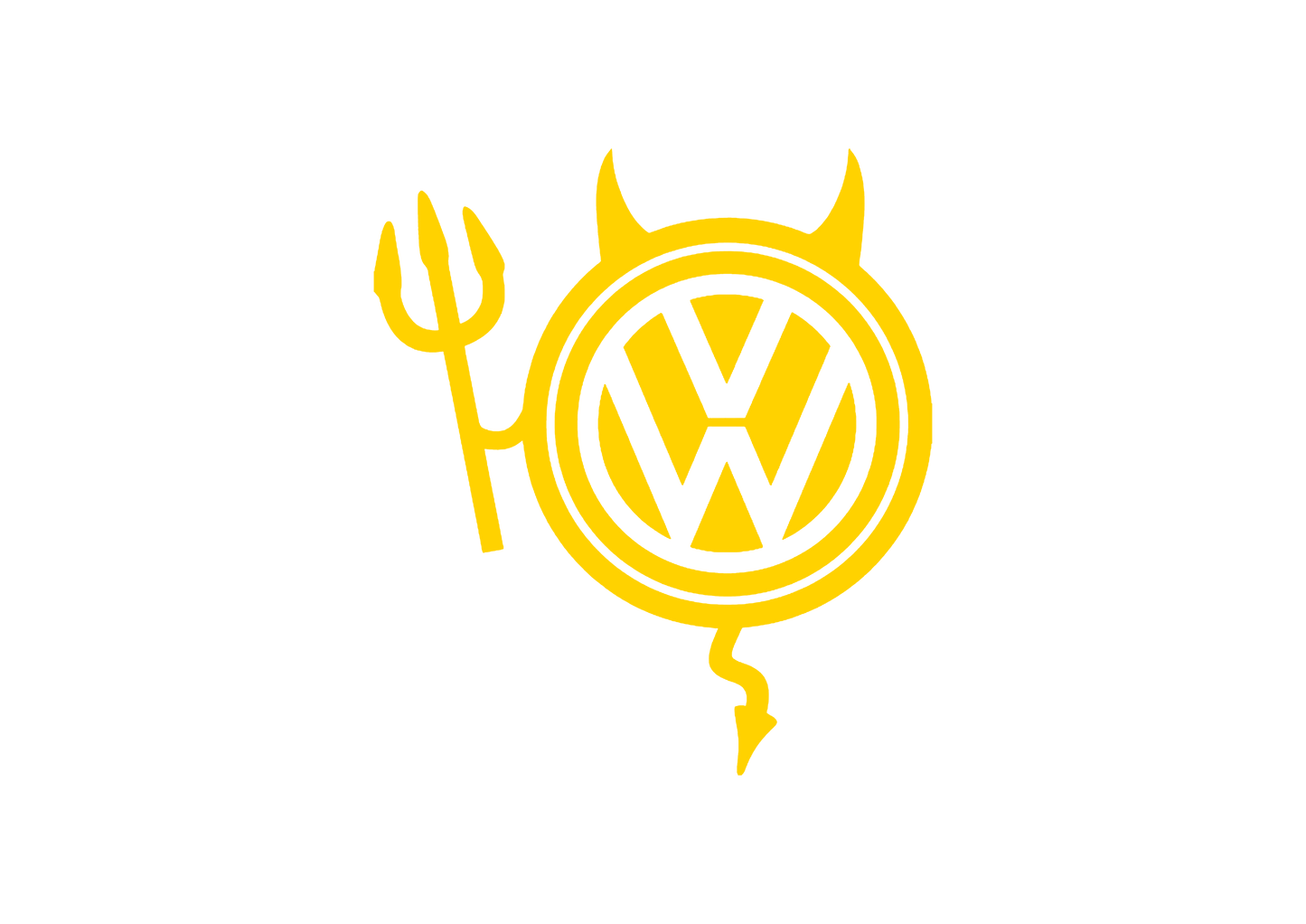 Sticker - VOLKSWAGEN DEVIL