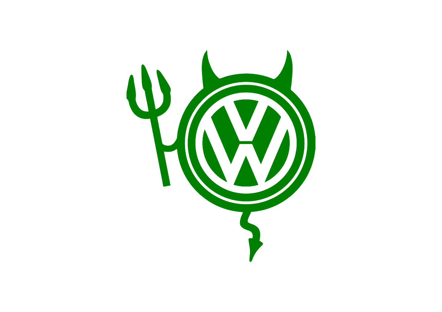 Sticker - VOLKSWAGEN DEVIL