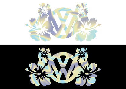 Sticker - VOLKSWAGEN FLOWERS