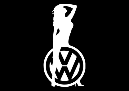 Sticker - VOLKSWAGEN GIRL 10