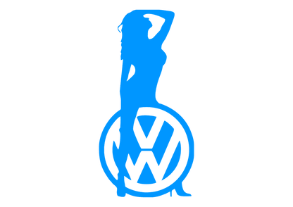 Sticker - VOLKSWAGEN GIRL 10