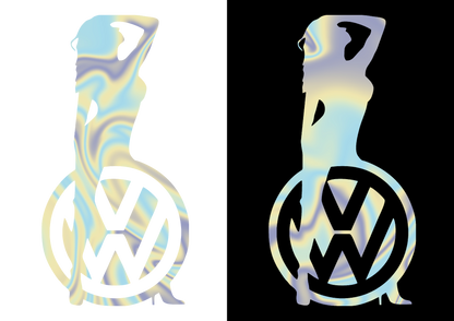 Sticker - VOLKSWAGEN GIRL 10