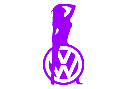 Sticker - VOLKSWAGEN GIRL 10