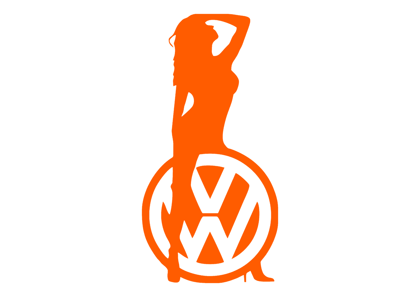 Sticker - VOLKSWAGEN GIRL 10