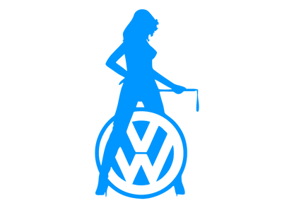 Sticker - VOLKSWAGEN GIRL 11
