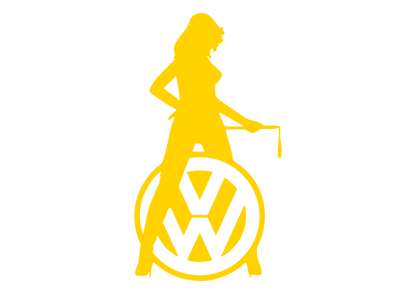 Sticker - VOLKSWAGEN GIRL 11