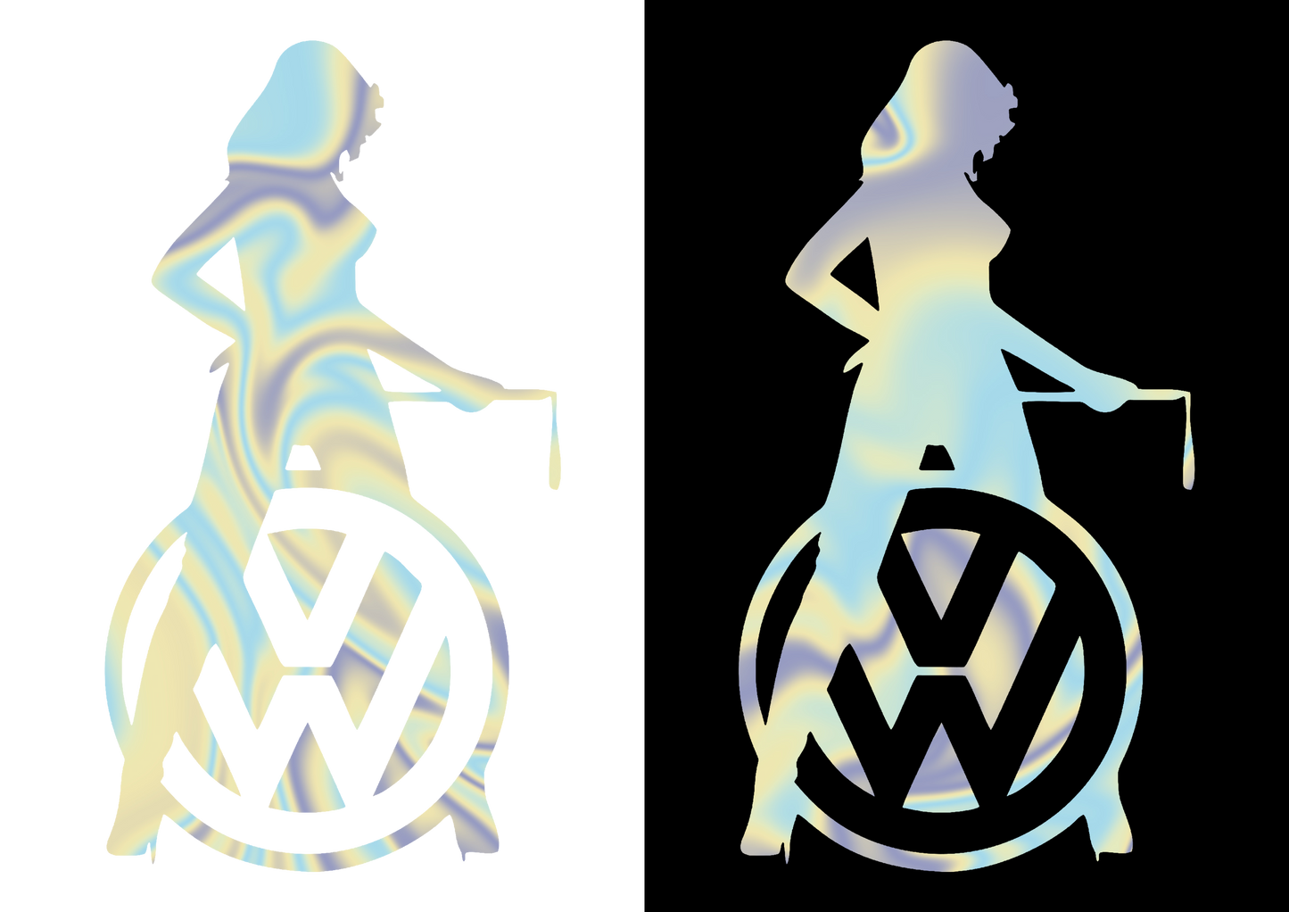 Sticker - VOLKSWAGEN GIRL 11