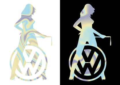 Sticker - VOLKSWAGEN GIRL 11