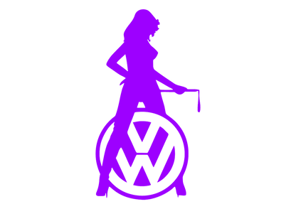 Sticker - VOLKSWAGEN GIRL 11