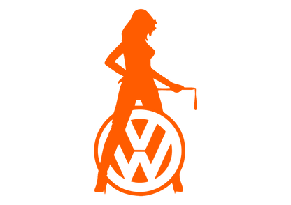 Sticker - VOLKSWAGEN GIRL 11