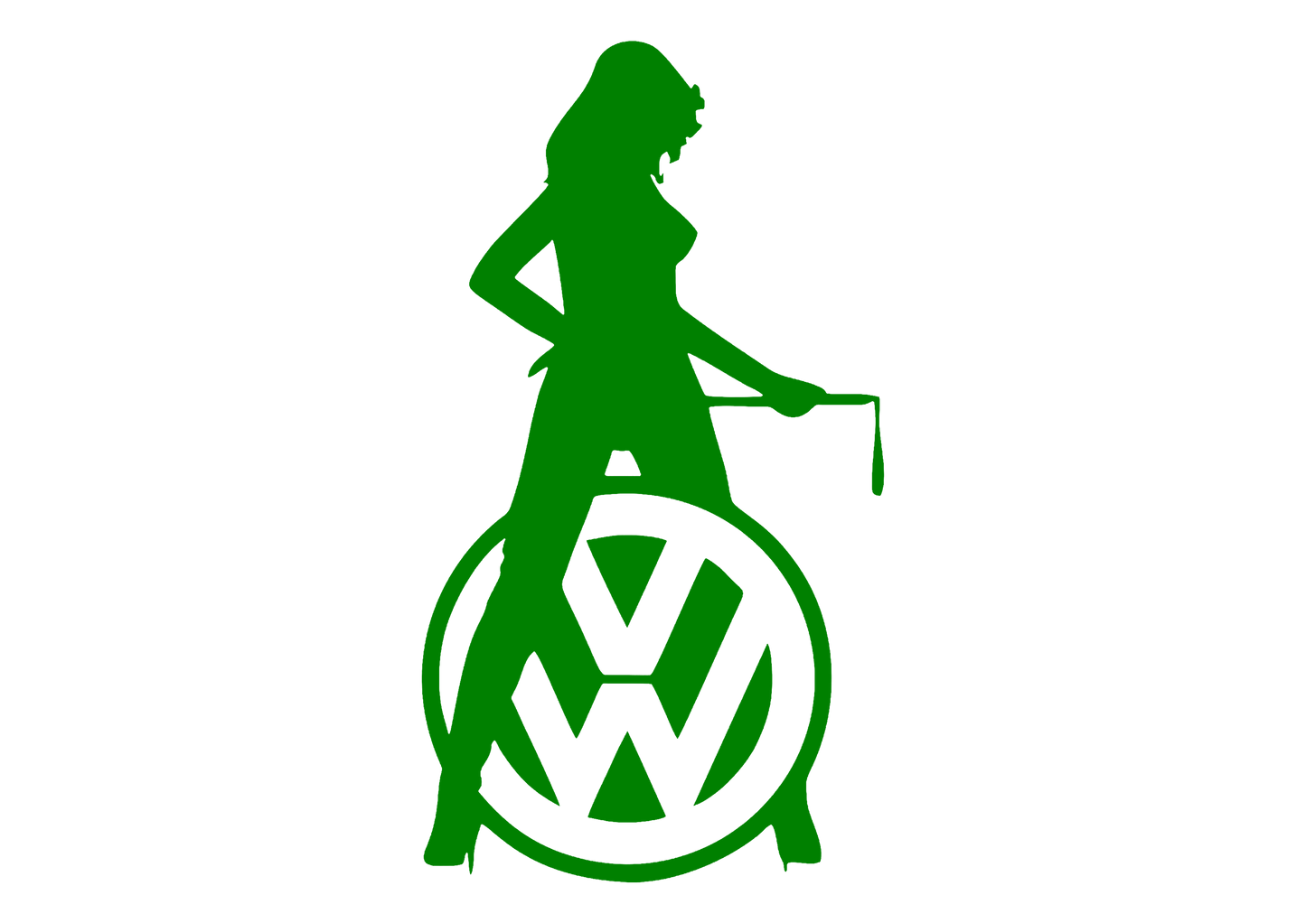 Sticker - VOLKSWAGEN GIRL 11
