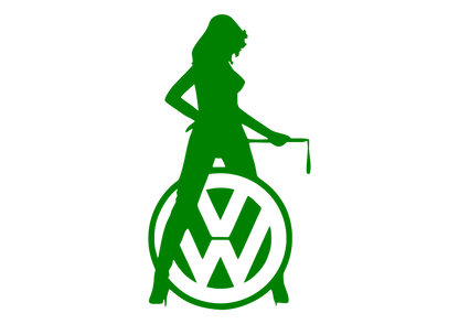 Sticker - VOLKSWAGEN GIRL 11
