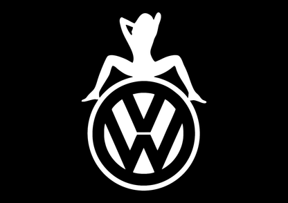 Sticker - VOLKSWAGEN GIRL 12
