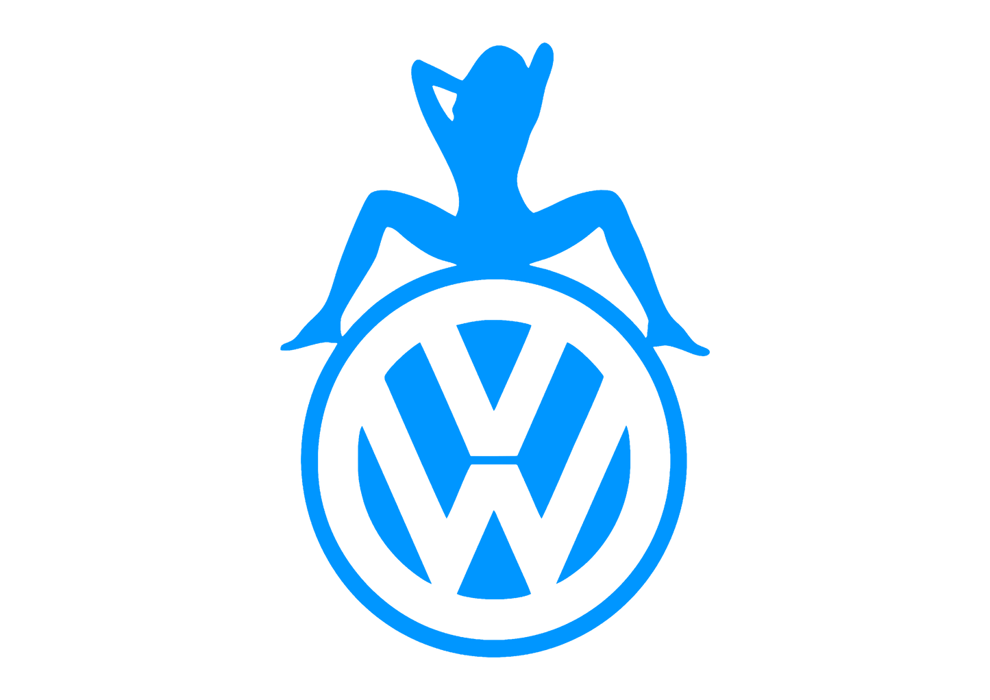 Sticker - VOLKSWAGEN GIRL 12
