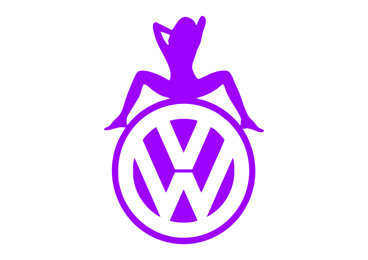 Sticker - VOLKSWAGEN GIRL 12