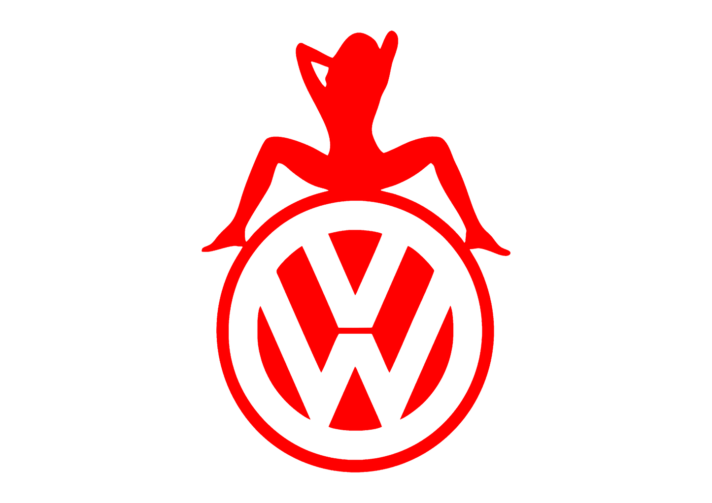 Sticker - VOLKSWAGEN GIRL 12