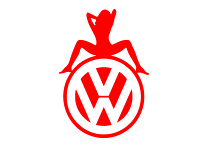 Sticker - VOLKSWAGEN GIRL 12