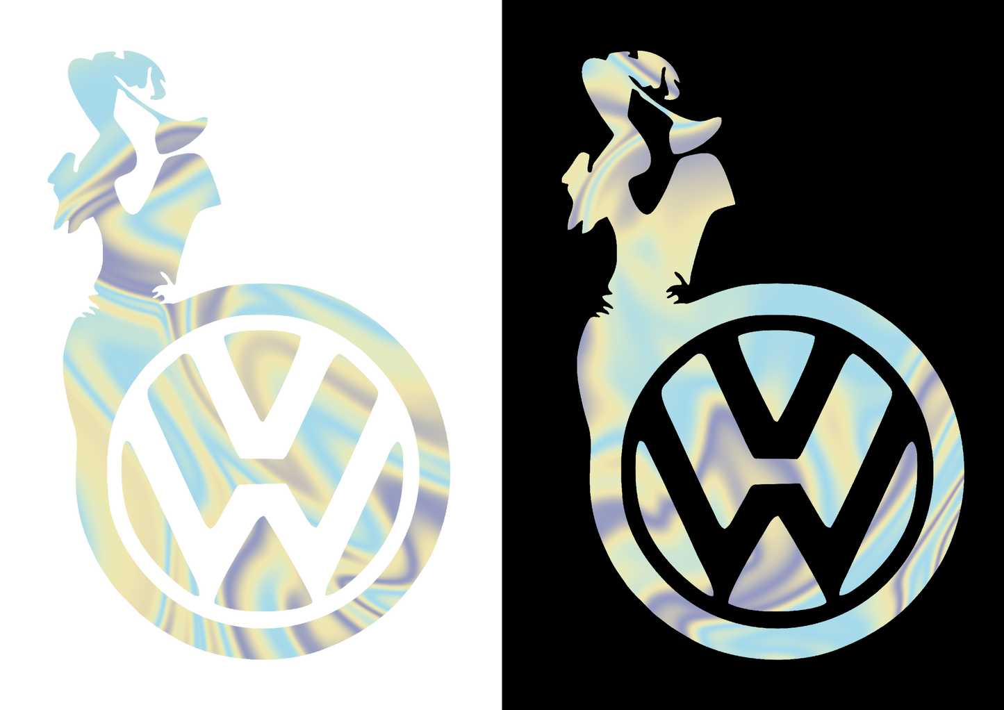 Sticker - VOLKSWAGEN GIRL 13