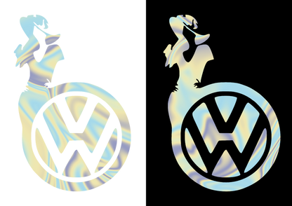 Sticker - VOLKSWAGEN GIRL 13