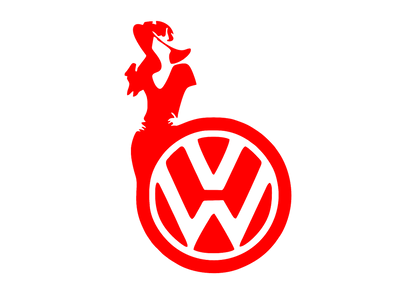 Sticker - VOLKSWAGEN GIRL 13