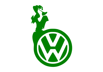 Sticker - VOLKSWAGEN GIRL 13