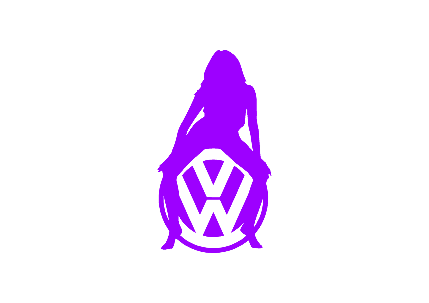 Sticker - VOLKSWAGEN GIRL 1