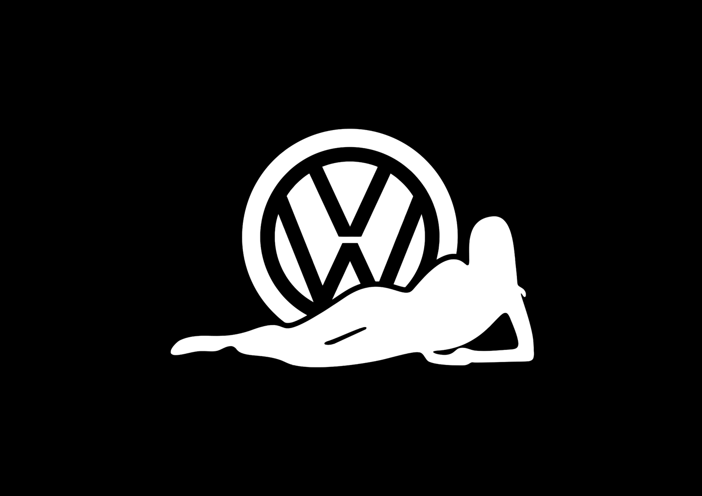 Sticker - VOLKSWAGEN GIRL 2