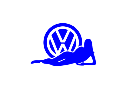 Sticker - VOLKSWAGEN GIRL 2