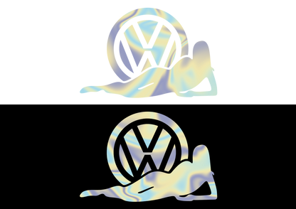 Sticker - VOLKSWAGEN GIRL 2