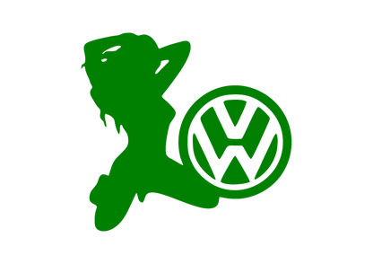 Sticker - VOLKSWAGEN GIRL 4