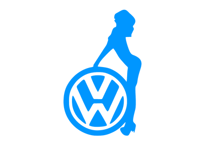 Sticker - VOLKSWAGEN GIRL 5