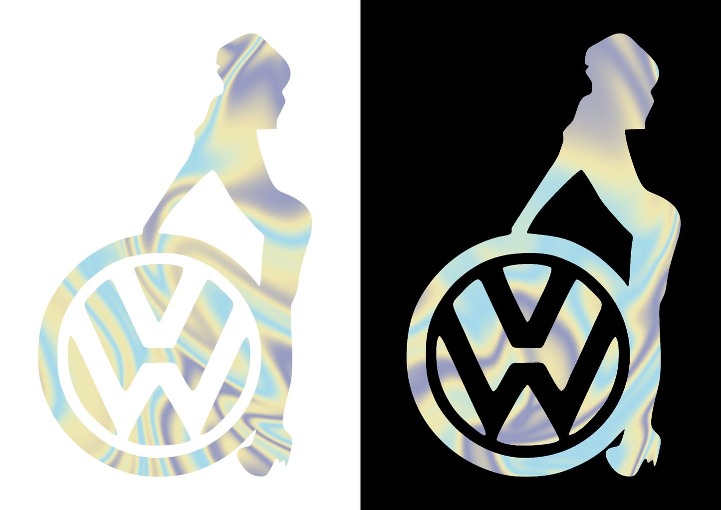 Sticker - VOLKSWAGEN GIRL 5