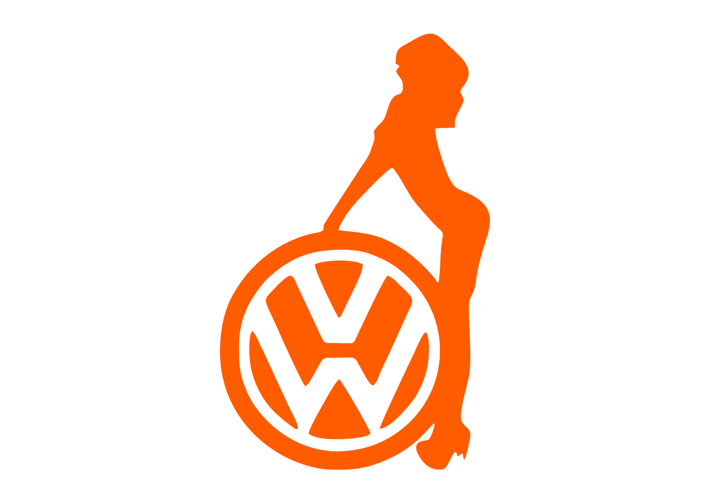 Sticker - VOLKSWAGEN GIRL 5