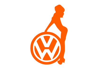 Sticker - VOLKSWAGEN GIRL 5