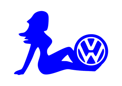 Sticker - VOLKSWAGEN GIRL 6