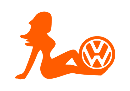 Sticker - VOLKSWAGEN GIRL 6