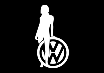 Sticker - VOLKSWAGEN GIRL 7