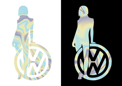 Sticker - VOLKSWAGEN GIRL 7
