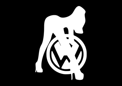 Sticker - VOLKSWAGEN GIRL 8