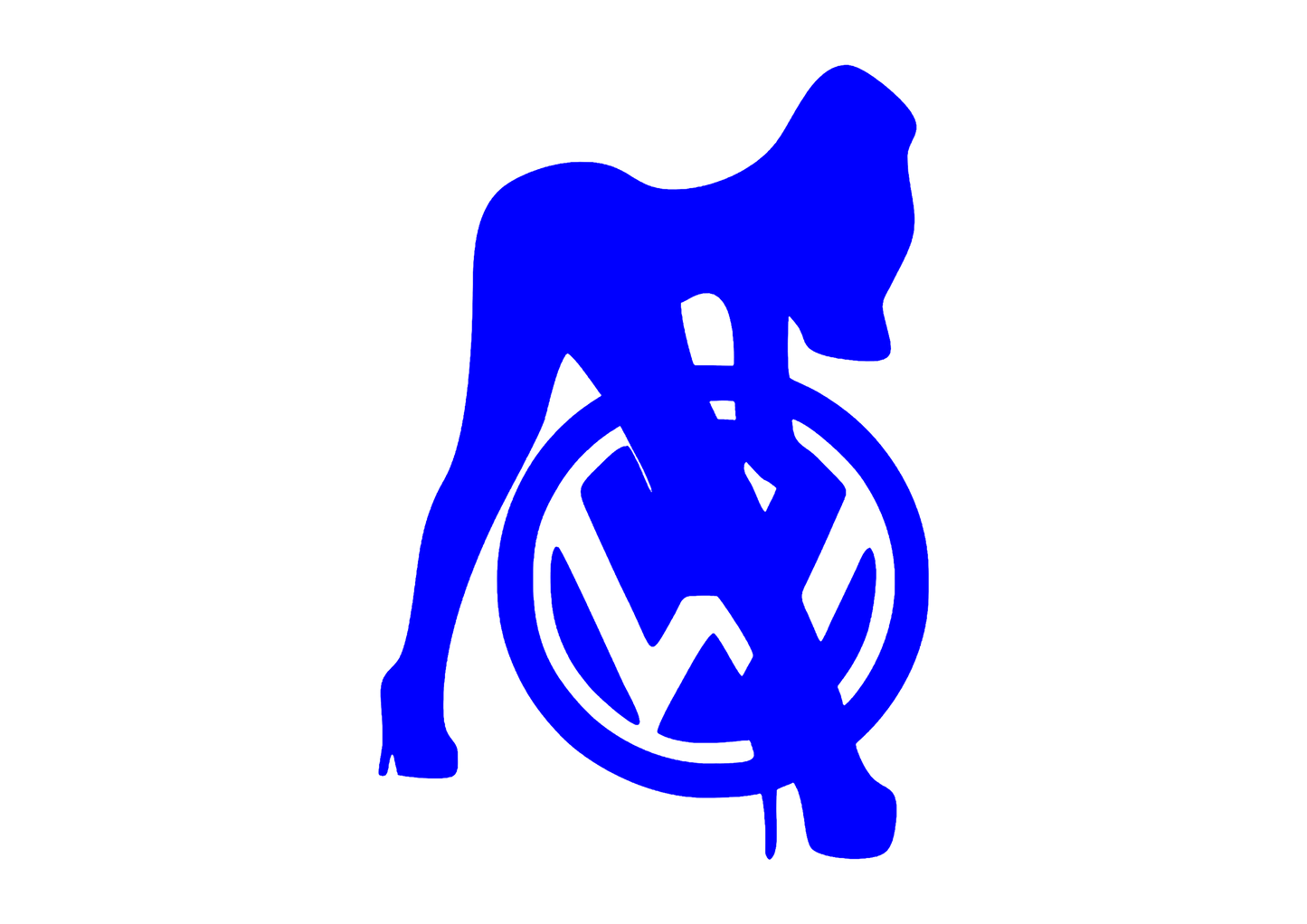 Sticker - VOLKSWAGEN GIRL 8