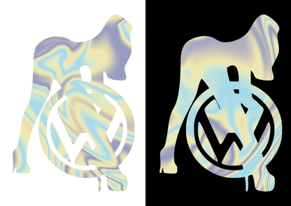 Sticker - VOLKSWAGEN GIRL 8