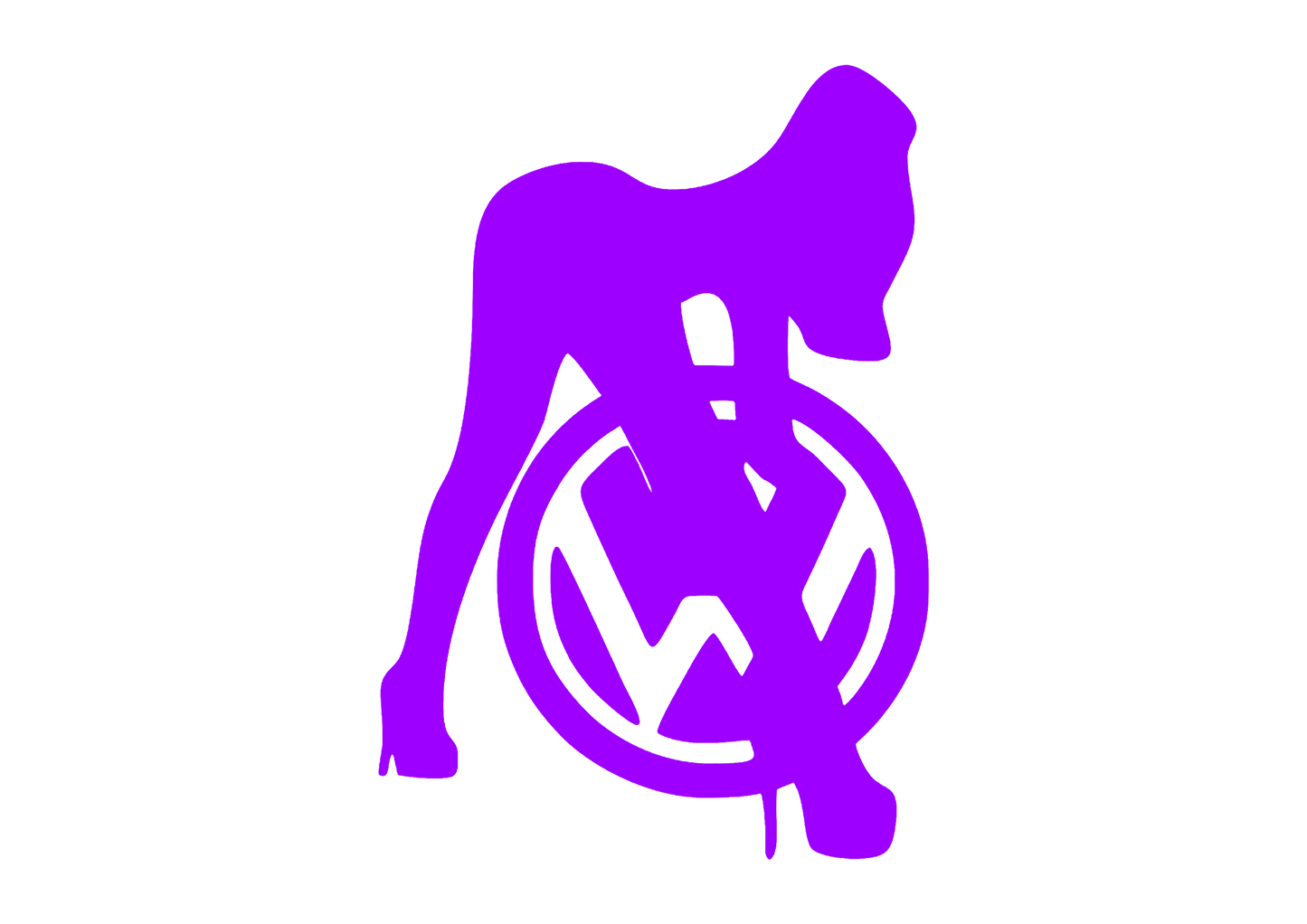 Sticker - VOLKSWAGEN GIRL 8