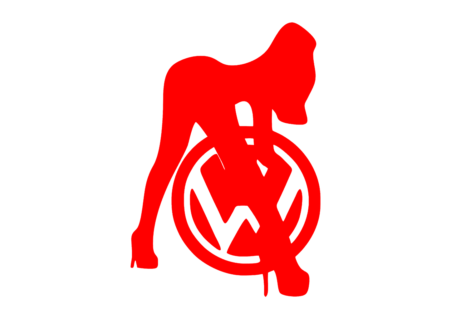 Sticker - VOLKSWAGEN GIRL 8