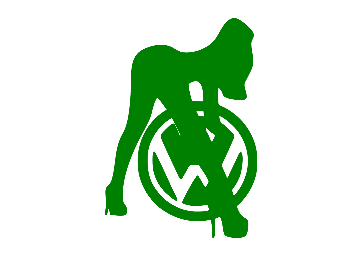 Sticker - VOLKSWAGEN GIRL 8