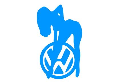 Sticker - VOLKSWAGEN GIRL 9